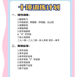  业余篮球爱好者如何通过纪律提升训练效果